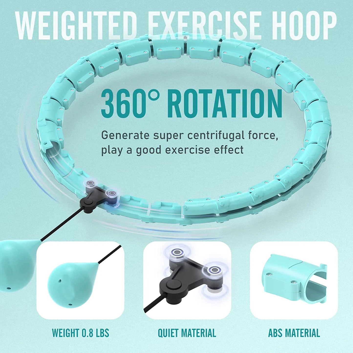 ZZenfit™ Smart Weighted Hula Hoop